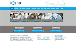 Desktop Screenshot of kopakbv.nl
