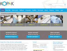 Tablet Screenshot of kopakbv.nl